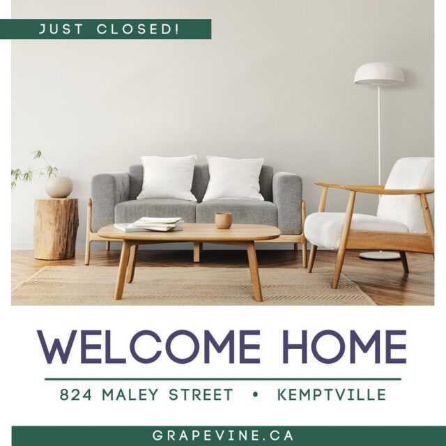 #WelcomeHome Congratulations to Jeff’s happy buyers on the closing of their wonderful home in Kemptville! Thank you for entrusting Jeff and Grapevine Realty to guide you through the process of purchasing this beautiful home. #HappyClosing

#GrapevineRealty #BuyWithJeff #Congratulations #Sold #Kemptville #GrapevineBuyers #OttawaRealEstate #OttawaHomes #GreatValue #CelebrateSaving #SaveBig #LowerCommissions #QualityService #LocalRealtor #Ottawa #OttawaLife #SellOttawaHomes #OttawaRealEstateAgent #OttawaProperties #613Ottawa #MyOttawa #OttawaLiving #SupportSmallBusiness #StittsvilleNeighbours #Stittsville #OttawaRealtor #StittsvilleBusiness